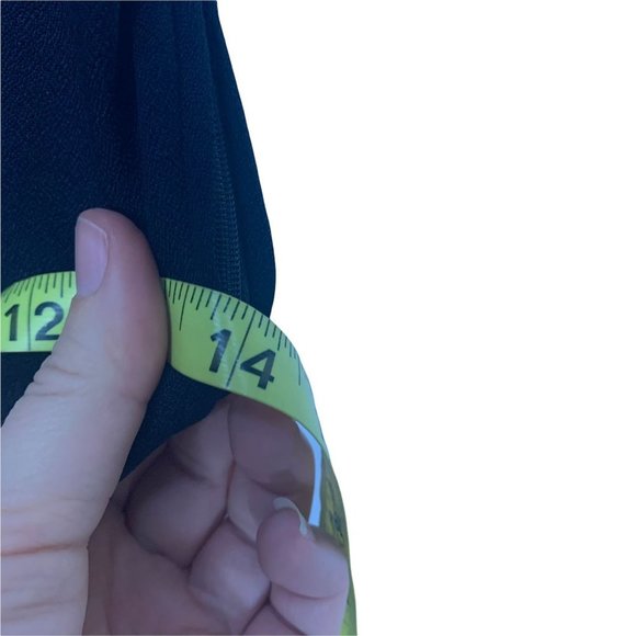 Vintage 90s Jessica McClintock Criss Cross Back Bodycon Mini Dress Small - Picture 9 of 10